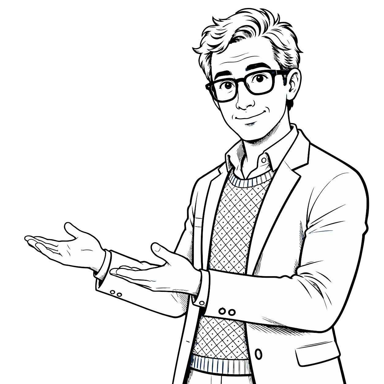 Florian Delcourt, pose explicative